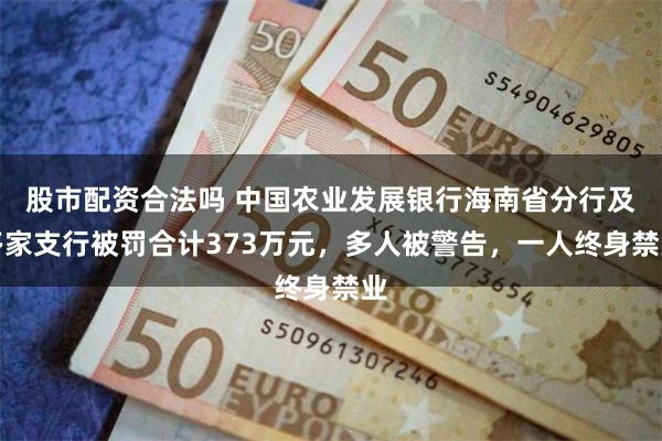 股市配资合法吗 中国农业发展银行海南省分行及多家支行被罚合计373万元，多人被警告，一人终身禁业