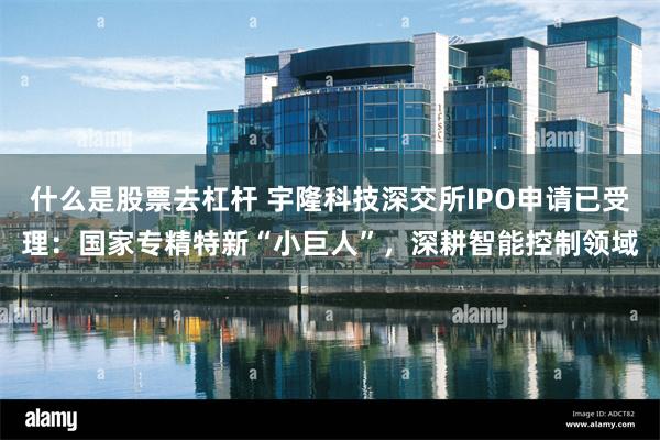 什么是股票去杠杆 宇隆科技深交所IPO申请已受理：国家专精特新“小巨人”，深耕智能控制领域